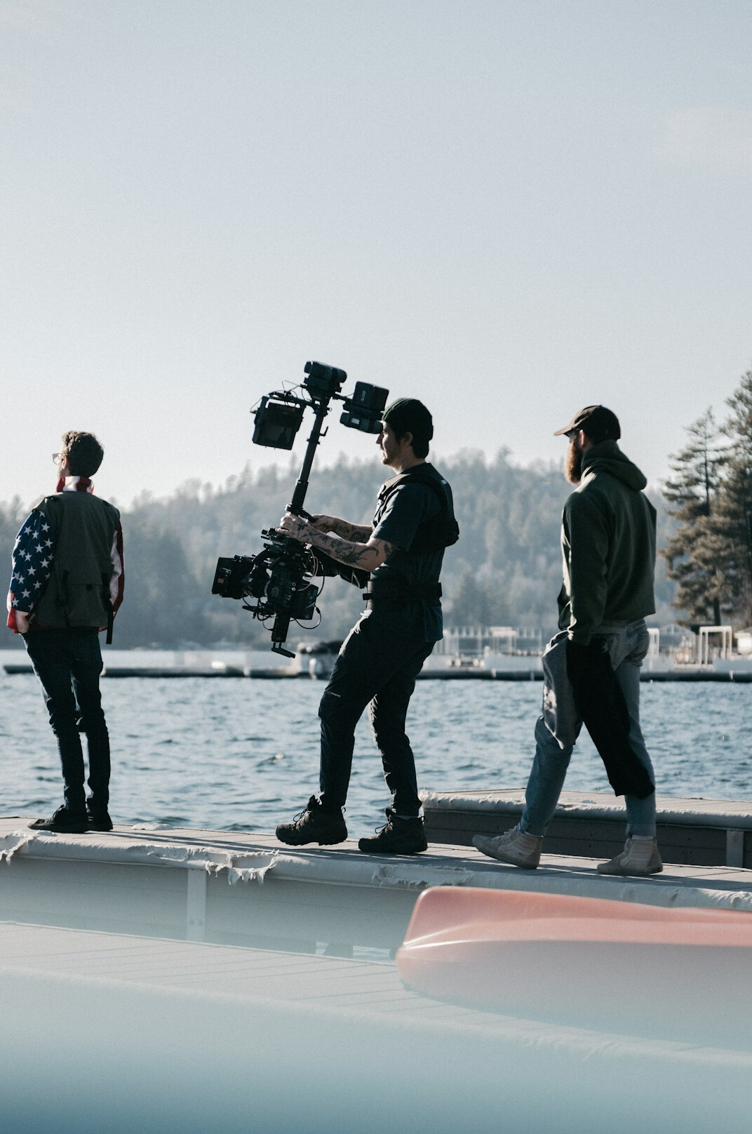 behind the scenes film set